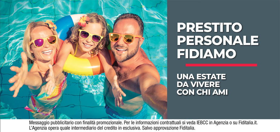 Agenzia Spazio Prestiti Fiditalia | Pescara, Chieti Scalo | Prestito Personale Fidiamo - Ti aspettiamo per realizzare i tuoi progetti. Messaggio pubblicitario con finalità promozionale. Per le informazioni contrattuali si veda IEBCC in Agenzia o su Fiditalia.it. L’Agenzia opera quale intermediario del credito in esclusiva. Salvo approvazione Fiditalia.